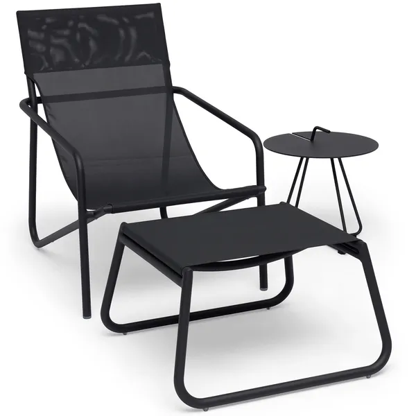 Sandholma Loungestol Charcoal