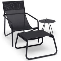Sandholma Loungestol Charcoal