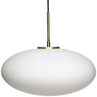 Muse Ellipse Pendellampe Ø40 cm Hvid