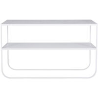 Tati Console 120 Sidobord Vit / Carraramarmor