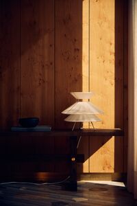 Kiku Bordlampe 355 cm Hvid