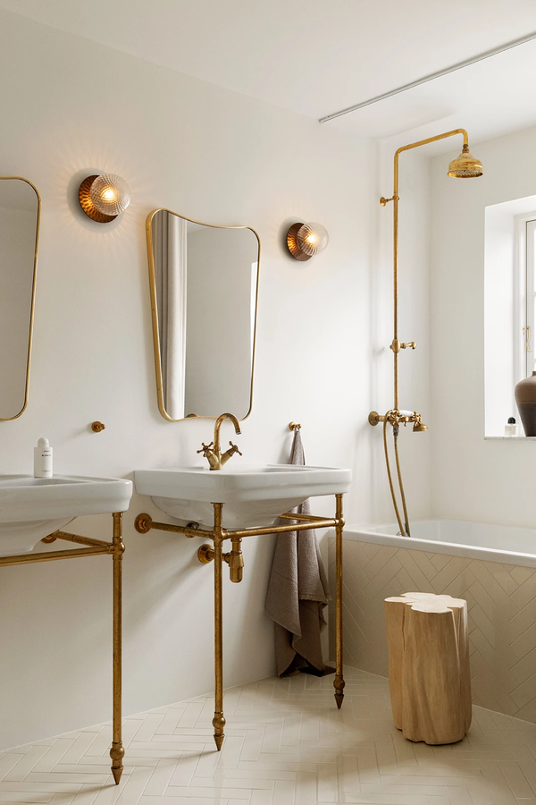 Liila 1 Vegg-/Taklampe 165 cm Mørk Bronse / Klar