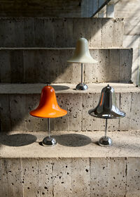 Pantop Bordslampa Portabel Ø18 Krom / Vivid Orange