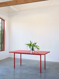 Two-Colour Bord 160x82 cm Vinrød / Rød