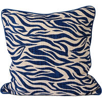 Anima Zebra Pute 50x50 cm Blå