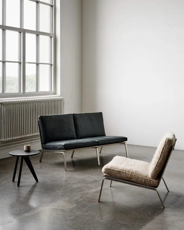 Man 2-Seater Sofa Anthracite