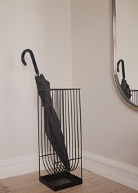 Curba Umbrella Stand Black