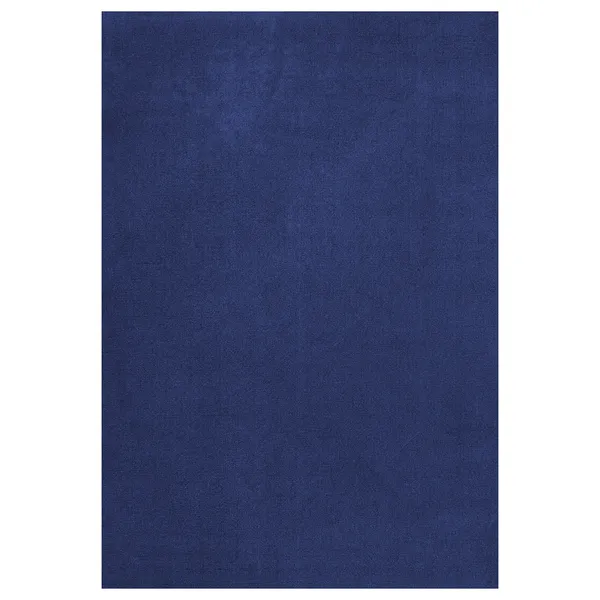 Classic Solid Ullteppe 180x270 cm Blue Fonce