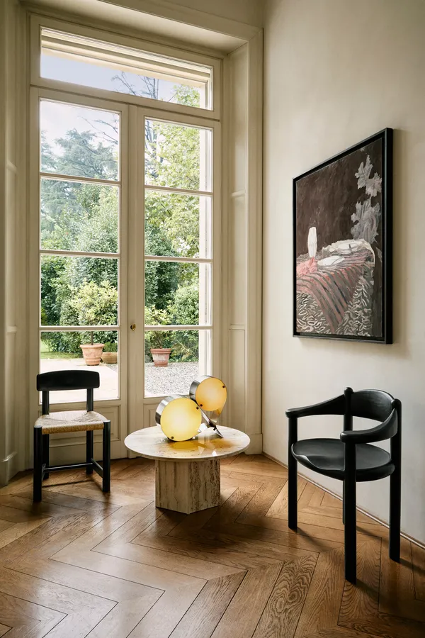 Daumiller Side Tuoli Brown/Black Pine