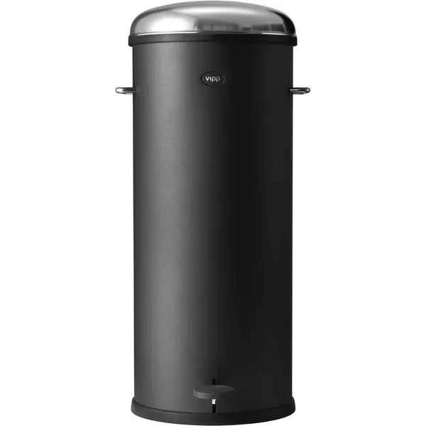 17 Pedalbøtte Sort 30 L