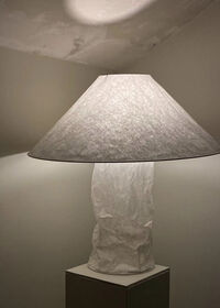 Lampampe Bordlampe Hvid