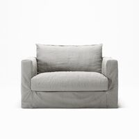 Le Grand Air Nou Love Seat Hør Ash Stripe