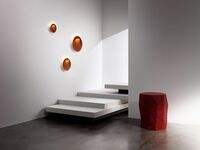 Flindt Vegglampe Ø400 LED 2700K Corten