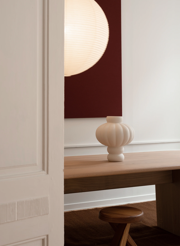 Balloon 03 Vase 40 cm Raw White