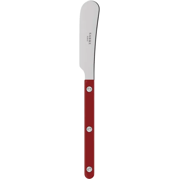 Bistrot Solid Butter Spreader Burgundy