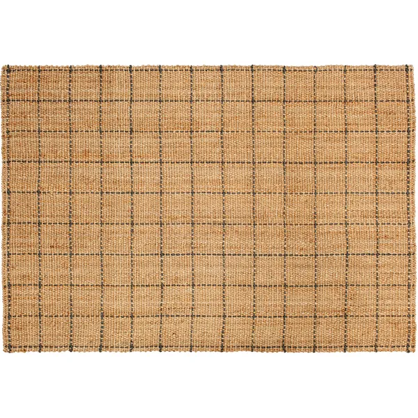 Freja Tæppe Ternet Naturligt 160x230 cm