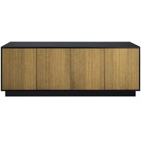 Line Burned Walnut Senkki 4 Ovella Musta