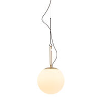 NH 35 Loftslampe Messing / Sort