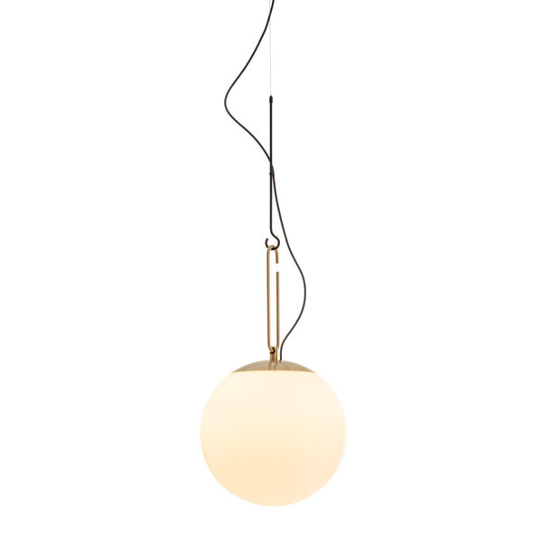 NH 35 Loftslampe Messing / Sort