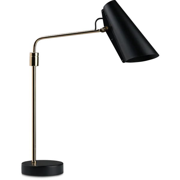 Birdy Swing Bordlampe Sort / Messing