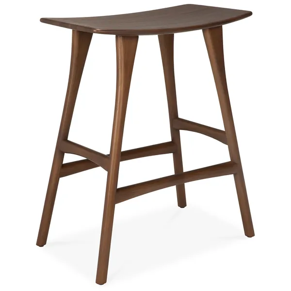 Osso Barstol 65 cm Sortbejdset Teak