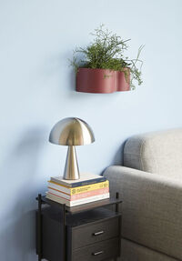 Mush Mini Bordlampe Nikkel