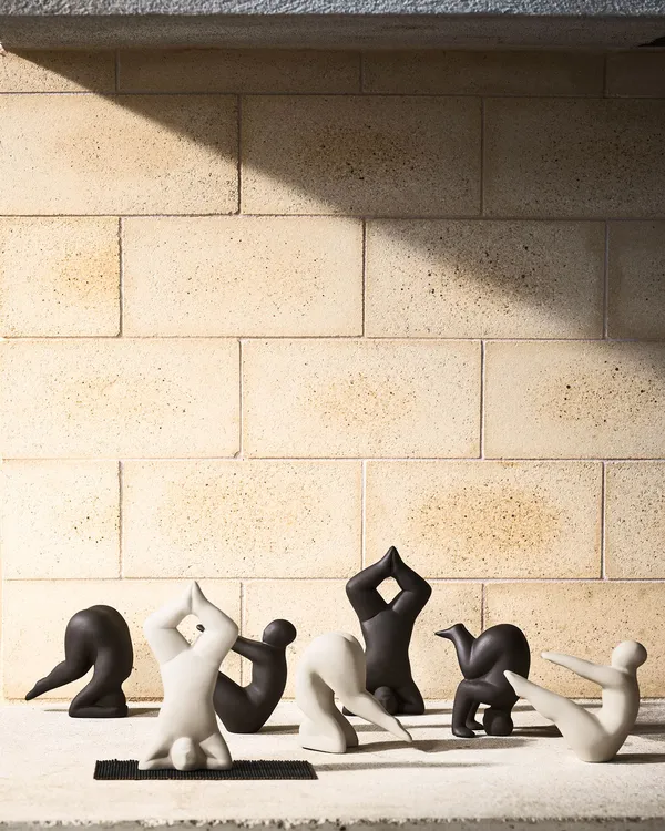 Yoga Skulptur no 1 Sort
