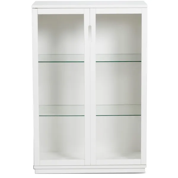 Aoko Skab Hvidt Glass Doors