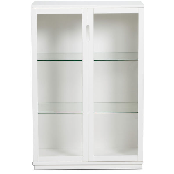 Aoko Skab Hvidt Glass Doors