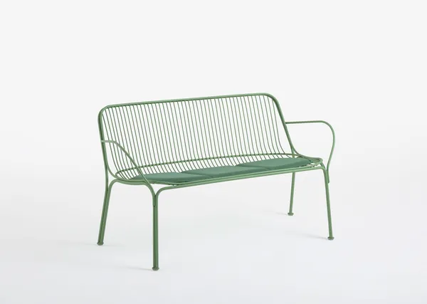Hiray Pude 44x96 cm Mørkegrøn