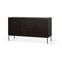 Grooves Sidebord Stained Teak 3 døre