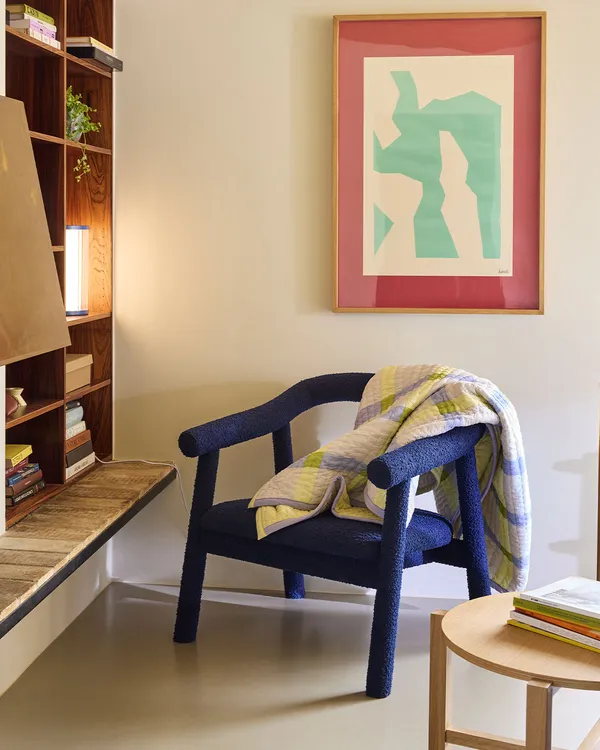 Ouli Armchair Dark Blue