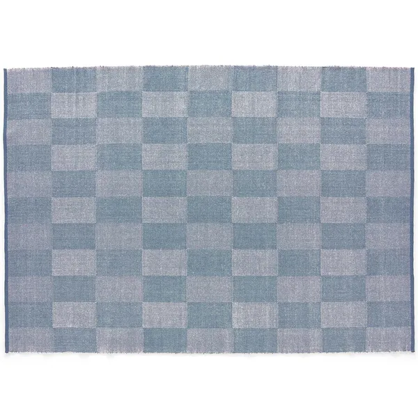 Check Villamatto 170x240 cm Vaaleansininen
