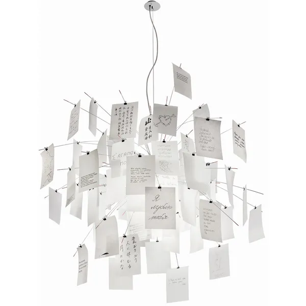 Zettel'z 5 Pendel Sølv 330 cm