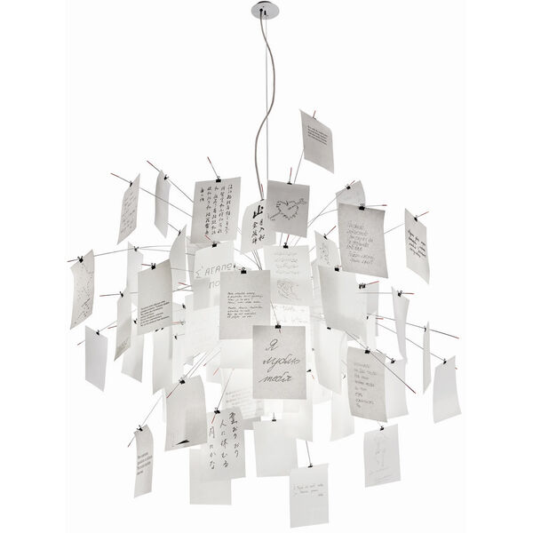 Zettel'z 5 Pendel Sølv 330 cm