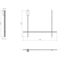 Coordinates C2 CLIII Loftslampe Argent Moon