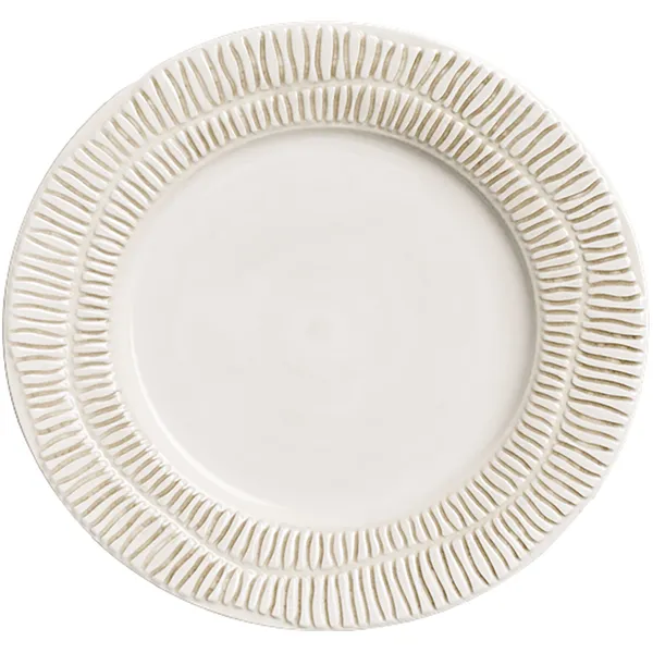 Stripes Tallerken 21 cm Sand