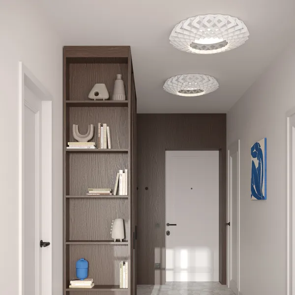 Pilke Signature 45 Loftslampe Hvid