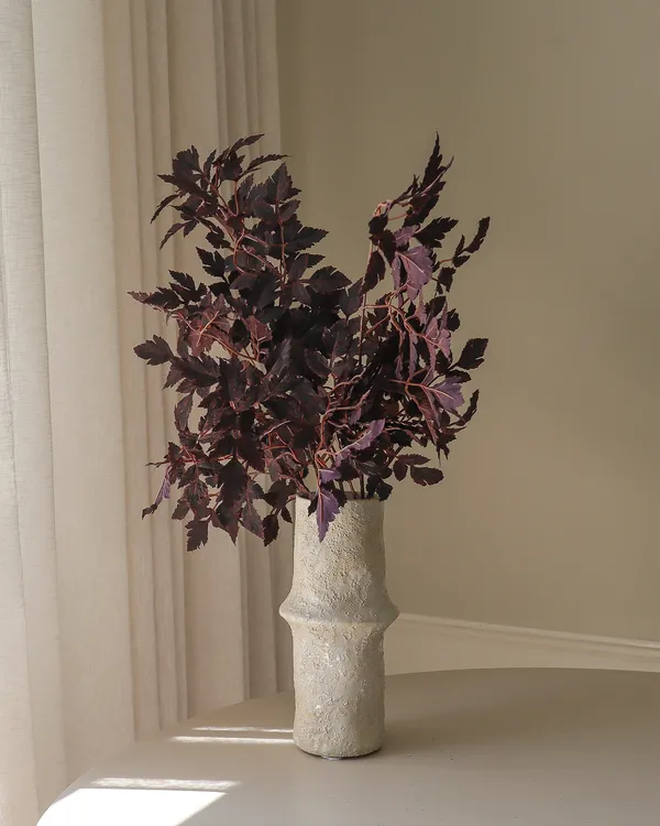 Burgundy Plum Bukett 85 cm 4-pack