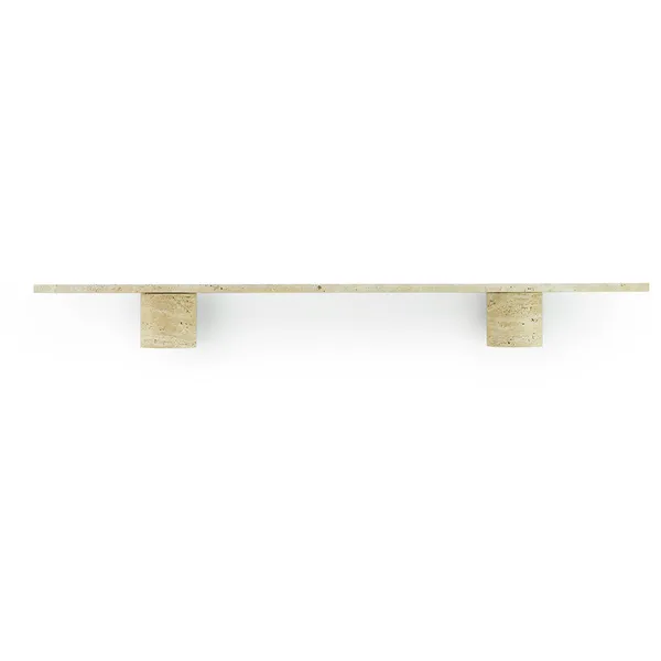 Sten Væghylde 120 cm Travertin