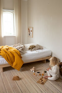 Kanso Sängram Med Lådor Raw 140x200 cm