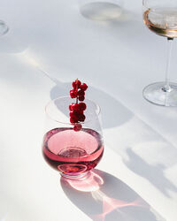 Midnight Flowers Glas 45 cl Transparent