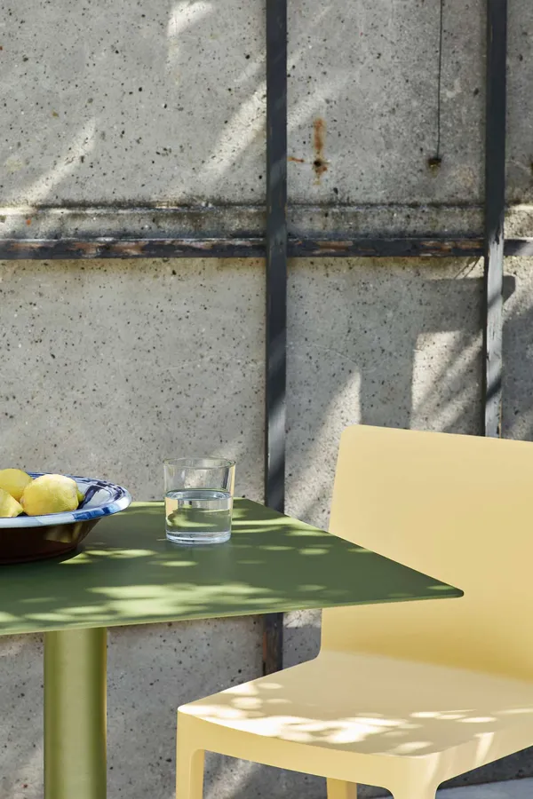 Palissade Cone Bord 65x65 cm Olive