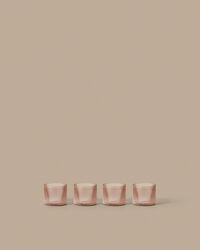 Ripple Glas Low 4-pak Blush
