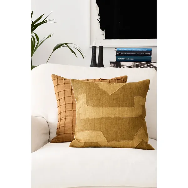 Sikkim Tyynynpäällinen 50x50 cm Masala Yellow