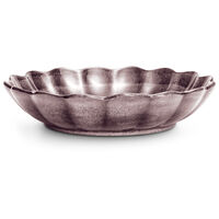 Oyster Skål 31 cm Plommon