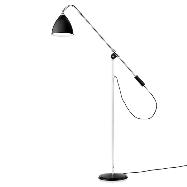 Bestlite BL4 Standerlampe Krom/Sort