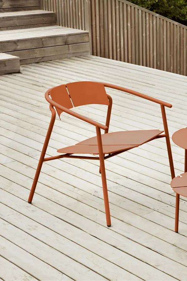 Novo Lounge Chair Ginger Bread L711xW68xH719CM