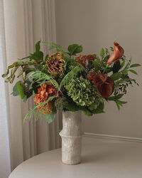 Cedar grove Bukett 90 cm 14-pack Dark Orange
