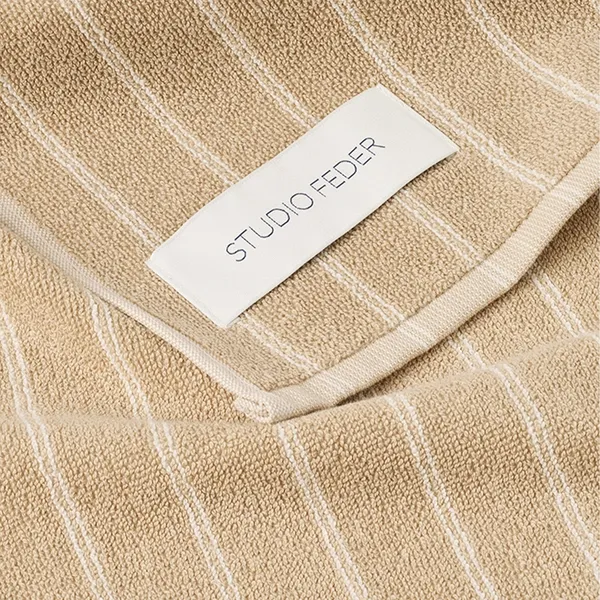 Una Handduk 50x100 cm Sand Beige Rain